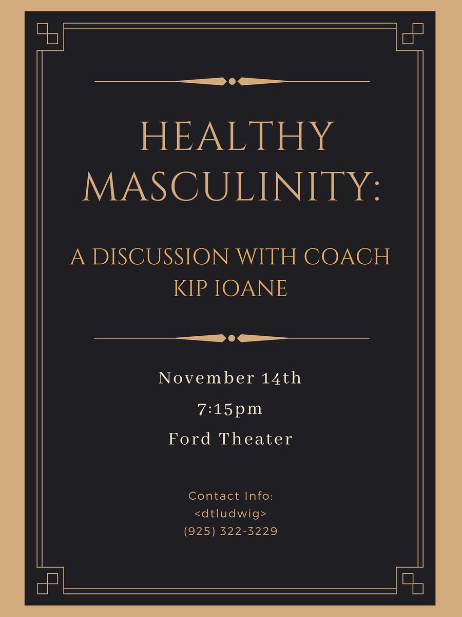 WillametteSwim's tweet image. TONIGHT - #healthymasculinity discussion led by @WillametteMBB HC @KipIoane at 7:15 pm in Ford Theater. See you there! @willamette_u @wubearcats #willamette_u