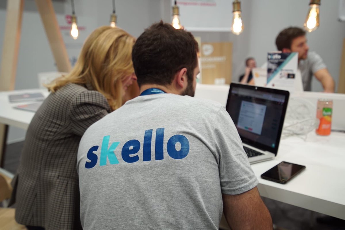 transgourmet_fr's tweet photo. #EspaceT: Planification, communication et extraction d’éléments de paye, @Skelloapp vous facilite la vie avec son outil intelligent de gestion de planning de personnel. A découvrir sur l’Espace #TransgourmetSolutions. #EH18 https://t.co/BL09hh4PDh