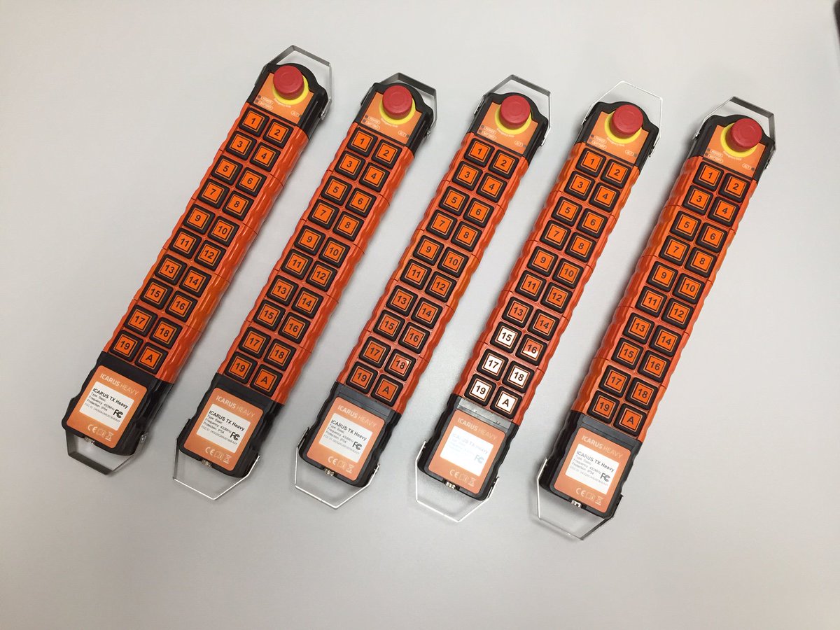 icpgroupnl's tweet image. Klaar gemaakt voor een mooi project #20knops #afstandsbediening #radioremotecontrol #20button om deuren te openen. ICARUS TX Heavy en TX Mini ontvangers.