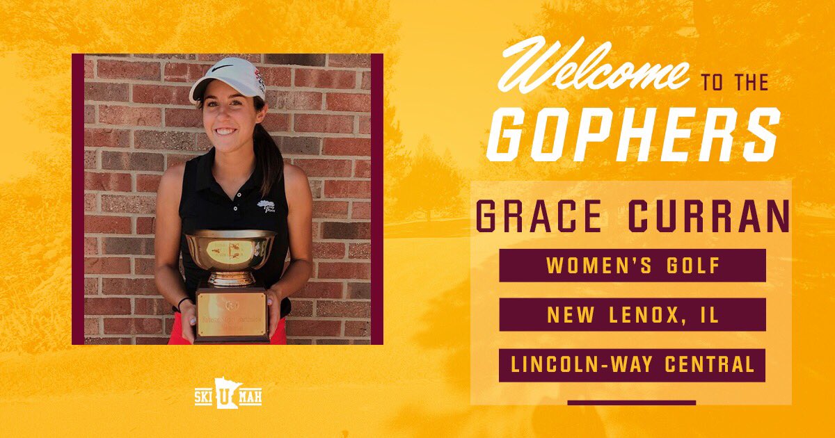 We are so excited to announce our first new #Gophers signee - welcome <a href="/grace_curran3/">grace curran</a>!