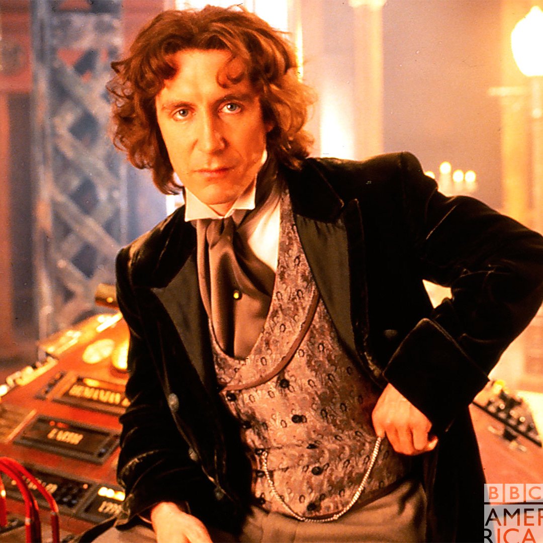 Speaking of the Eighth Doctor, happy birthday to Paul McGann!  