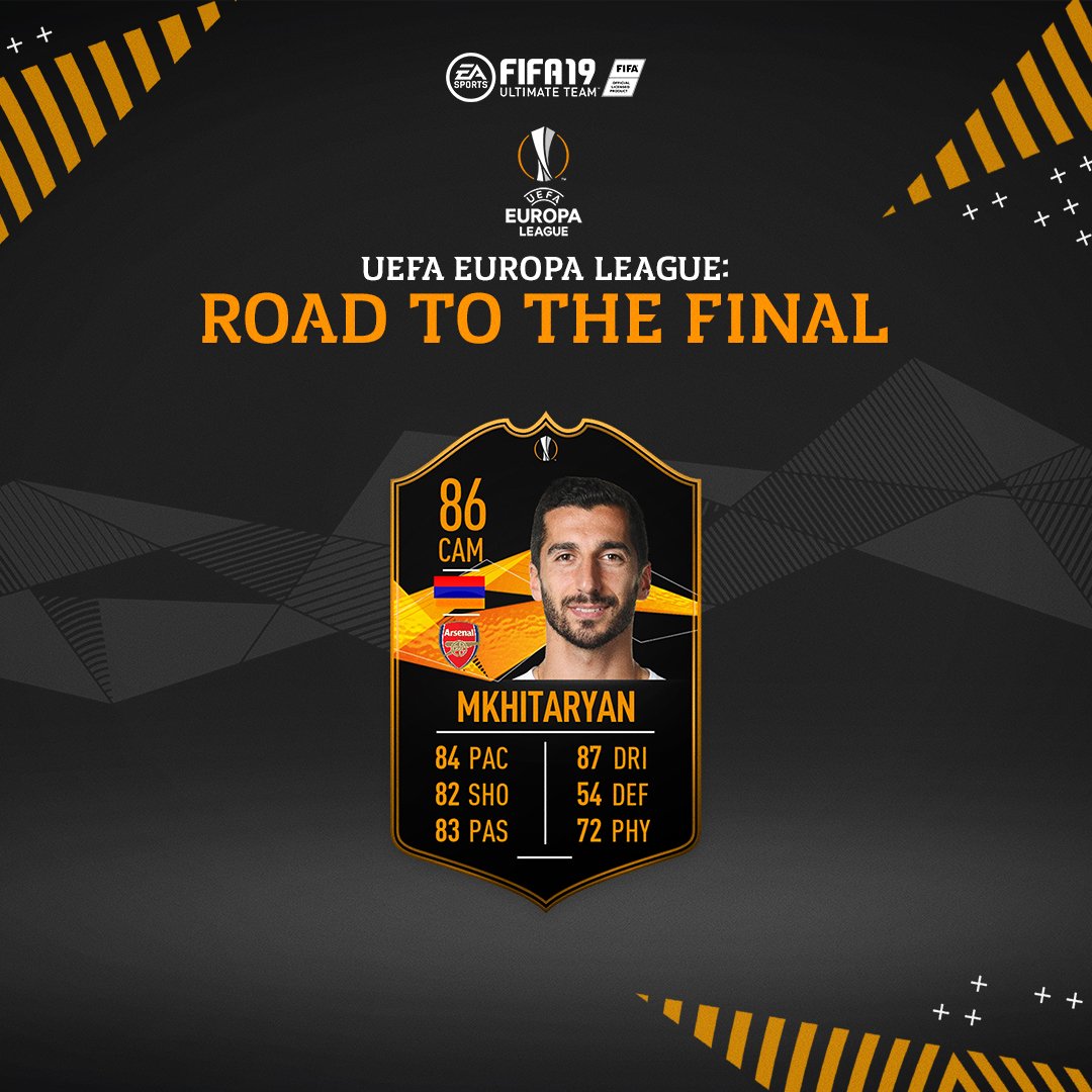 fifa 21 news on twitter uefa europa league mkhitaryan is currently available via sbc will you be adding him to your fut squad roadtothefinal https t co lhzfs3n2xi uefa europa league mkhitaryan