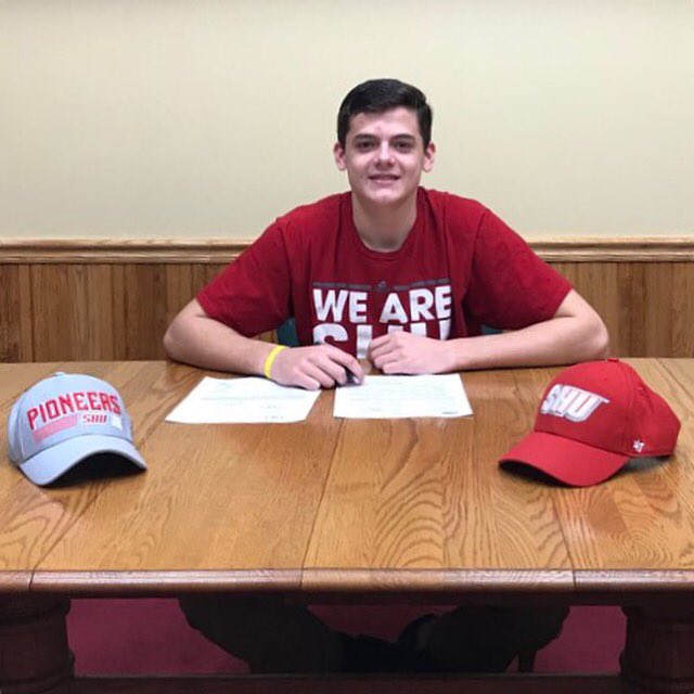 Congrats  to <a href="/TristateLax/">Tri-State Lacrosse</a> All-Star Ben Palanchi (Roxbury ‘19) on singing his #NLI to Sacred Heart University! Ben is a great lacrosse player but more importantly a great leader! #onegoal <a href="/gaelslacrosse/">RoxburyBoysLacrosse</a> @SHUmenslax <a href="/MikeKinneyHS/">Mike Kinney</a>