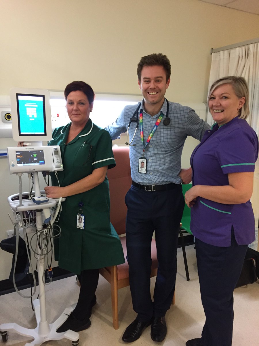 Newcastle Hospitals (@newcastlehosps) on Twitter photo We are delighted to have successfully gone live with Trust developed electronic observations (eObs) at the assessment suite & 24 wards at the RVI, with 3200 patient eObs taken within the first 24hrs. eObs help identify patient deterioration <a href="/NHSDigital/">NHS England Transformation</a> <a href="/NHSEngland/">NHS England</a> #DigitalHealth We are delighted to have successfully gone live with Trust developed electronic observations (eObs) at the assessment suite & 24 wards at the RVI, with 3200 patient eObs taken within the first 24hrs. eObs help identify patient deterioration <a href="/NHSDigital/">NHS England Transformation</a> <a href="/NHSEngland/">NHS England</a> #DigitalHealth