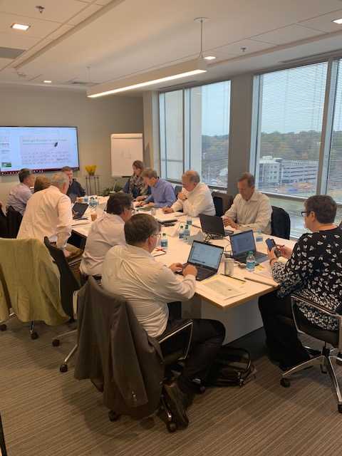 MThompsonCB's tweet image. We continue our leadership meeting with a strategic planning session - Looking to the future and big things here at @CherryBekaert. Apparently, some of the Partners were already in the festive spirit of the holidays. #CEOOnTheGo #LeadershipMeeting #StrategicPlanning #CBFuture