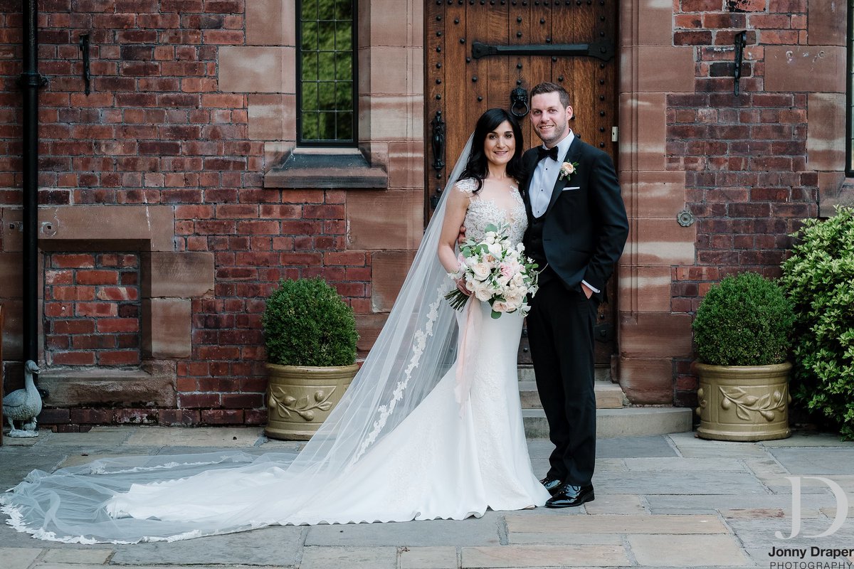 Callum and Rachel at <a href="/Colshawhall/">Colshaw Hall</a> captured by <a href="/JonnyDraperfoto/">Jonny Draper</a> 📸 We love a #blacktiewedding