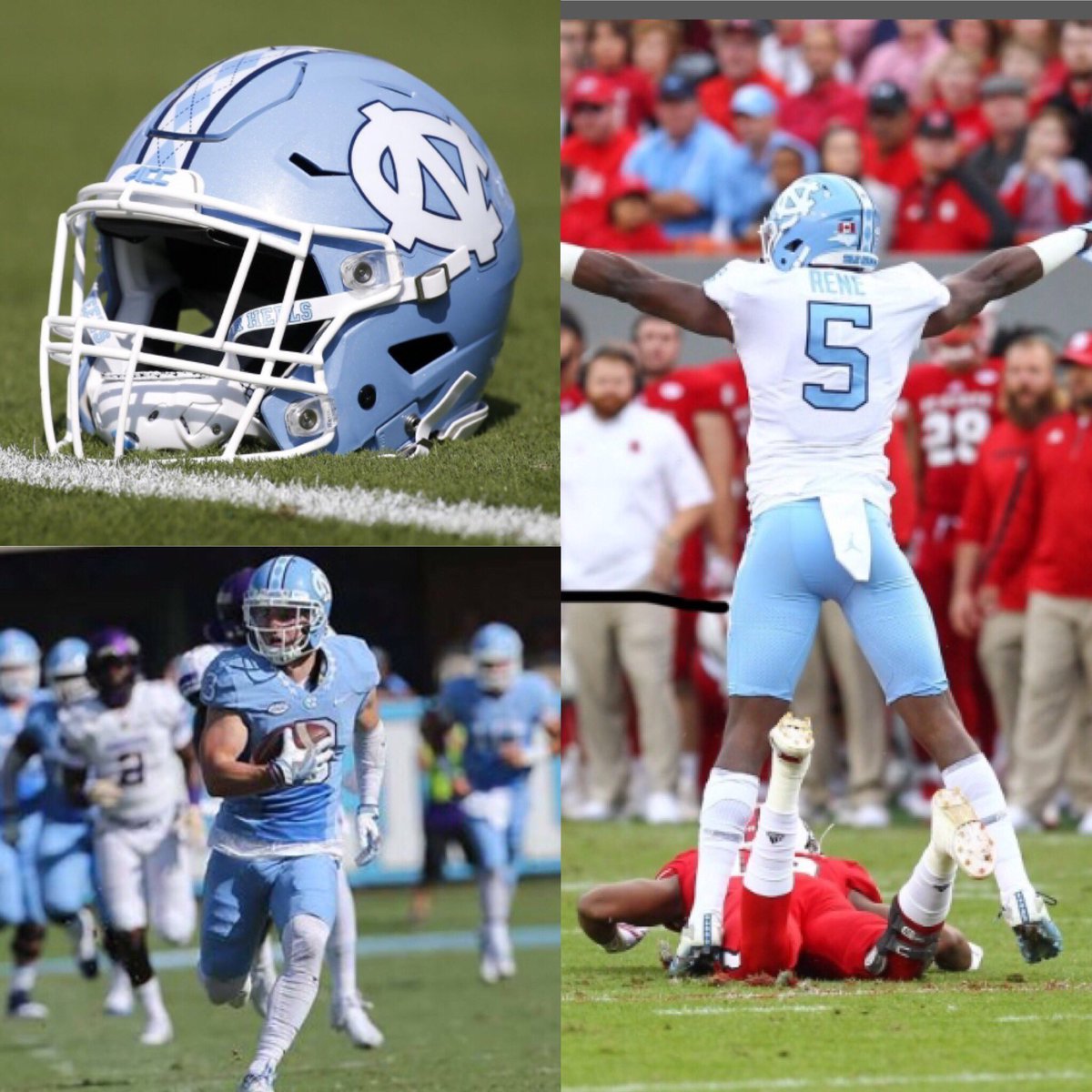 I’m honored and blessed to receive my 11th scholarship offer from the University of North Carolina Tar Heels #acc #gotarheels🐑🔵