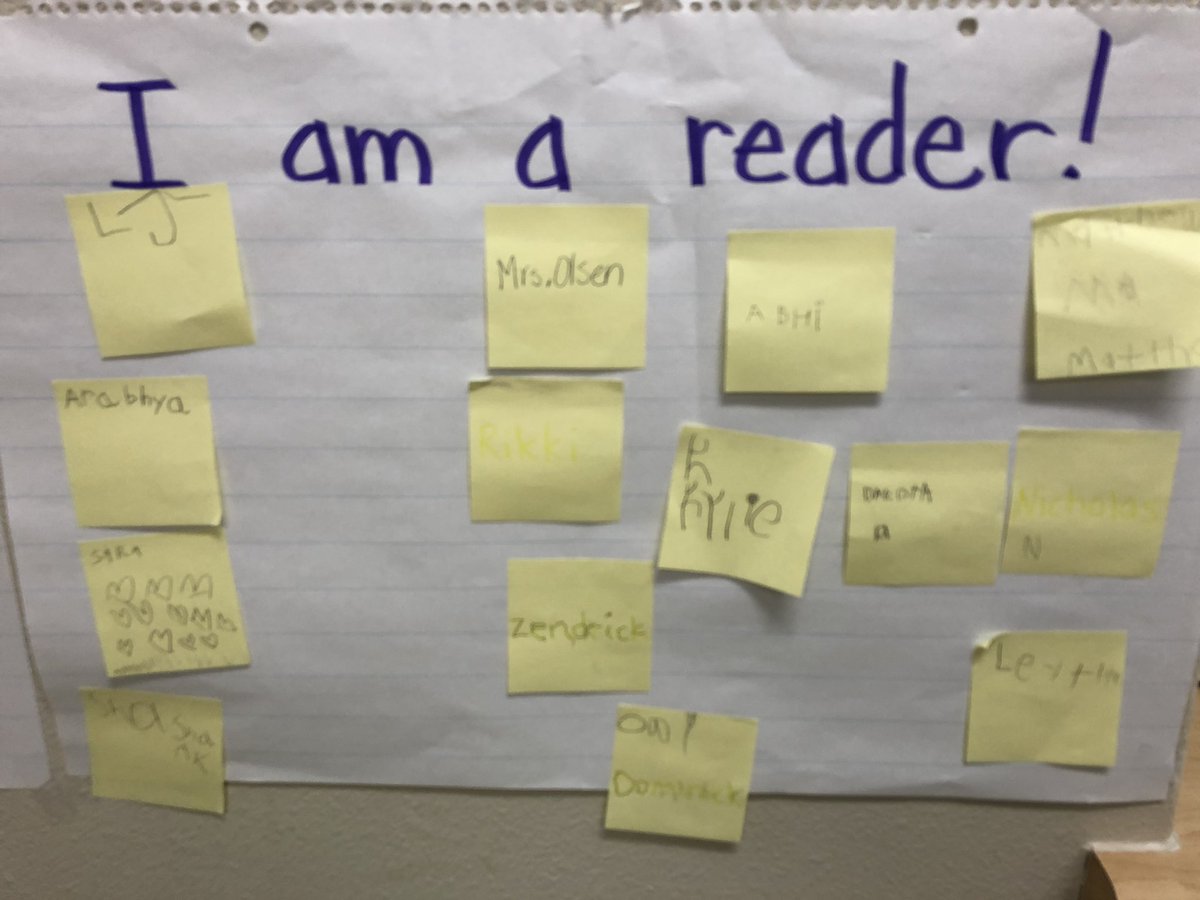Reed_Elem's tweet image. Kindergarten identifying characters in multiple texts #LeadReed #readersareleaders @OlsenHasClass