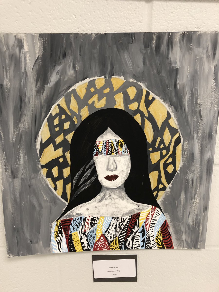 mary_bulka's tweet photo. I was excited to see the work of all these #bulkettes at last night’s arts exhibition! https://t.co/5RaIXJ9lwS