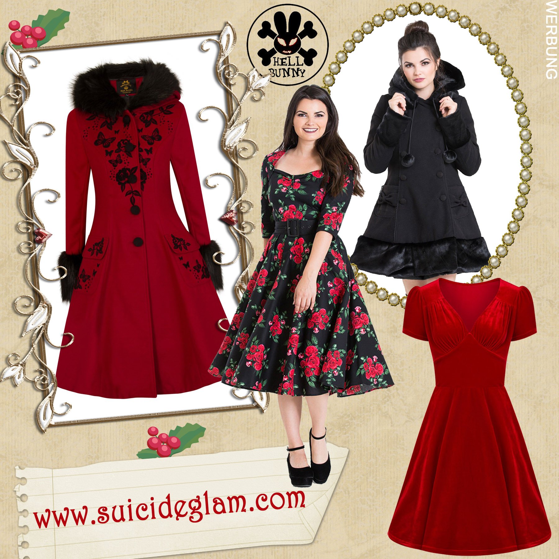 Hell bunny deals angeline coat
