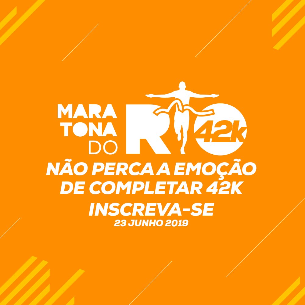 Você estará na linha de chegada da Maratona do Rio 2019? Estamos esperando por você! Corre no nosso site e inscreva-se! maratonadorio.com.br  #soumaratonadorio
