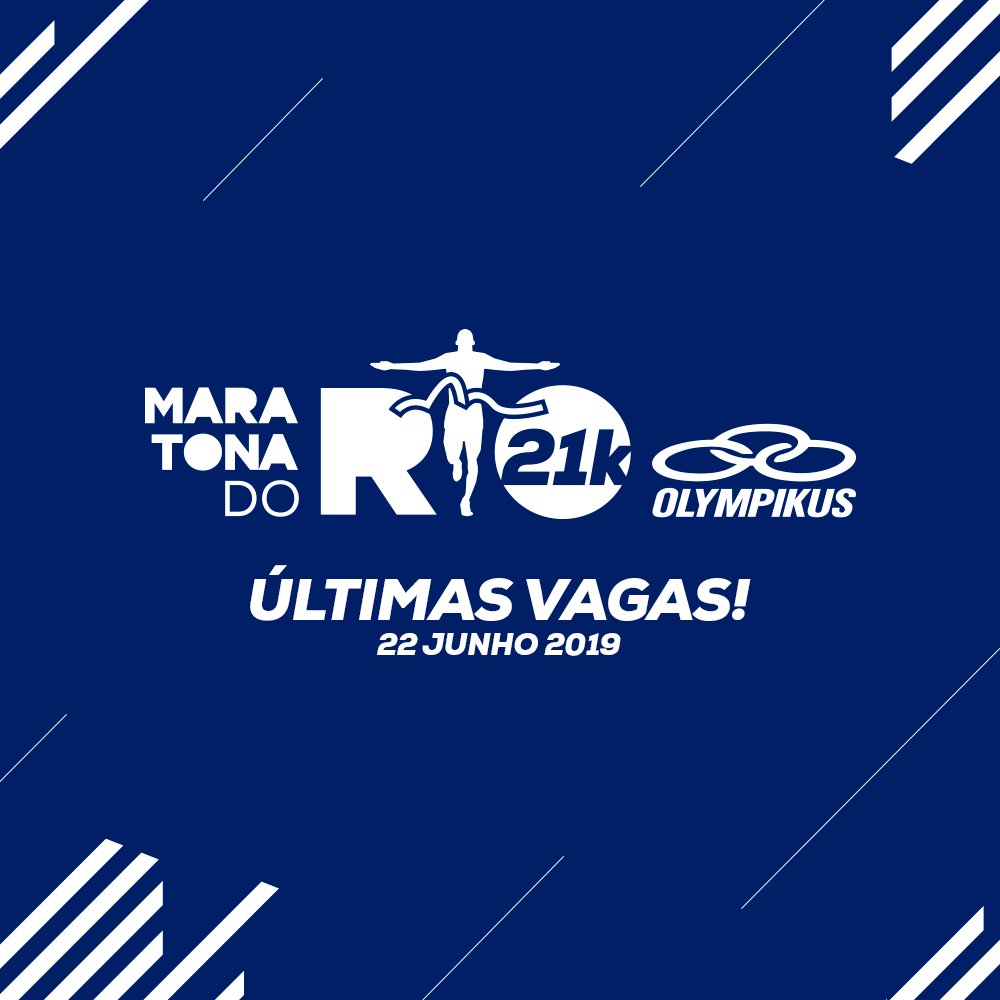 Meia Maratona Olympikus: se a sua distância é de 21k corre, porque estamos com as últimas vagas esperando por você! maratonadorio.com.br