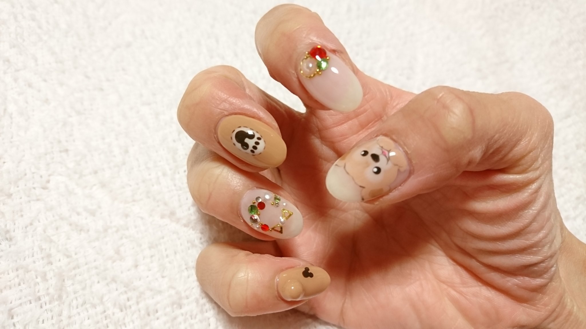 ディズニークリスマスネイル Hledani Na Twitteru Twitter