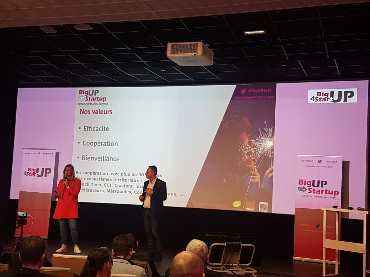 Fin des RDV d'affaires au <a href="/Big4Start/">BigUp New Business Makers ♦️</a> pour <a href="/kickandboost/">KickandBoost</a> !! Beaucoup de contacts très intéressants. Maintenant place à la plénière :-)
