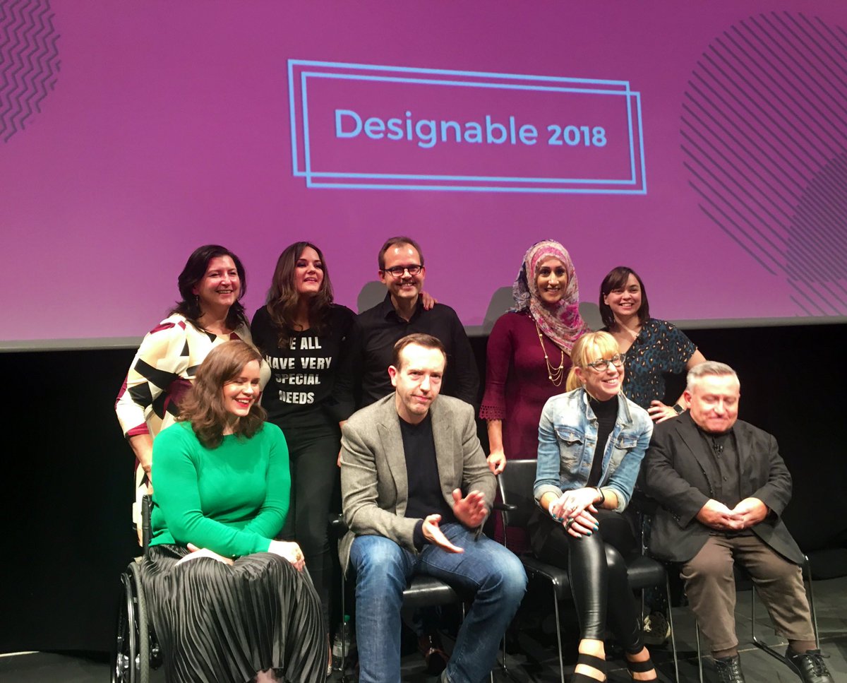 thinkdesignable's tweet image. What a day! Stay tuned on our social channels to see what these amazing people do next. #Designable2018