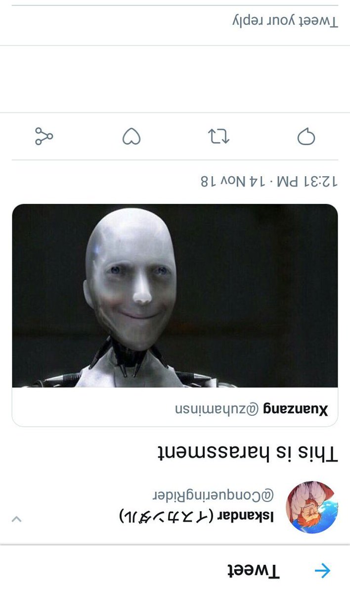 ʇɥıs ıs ɥɐɹɐssɯəuʇ