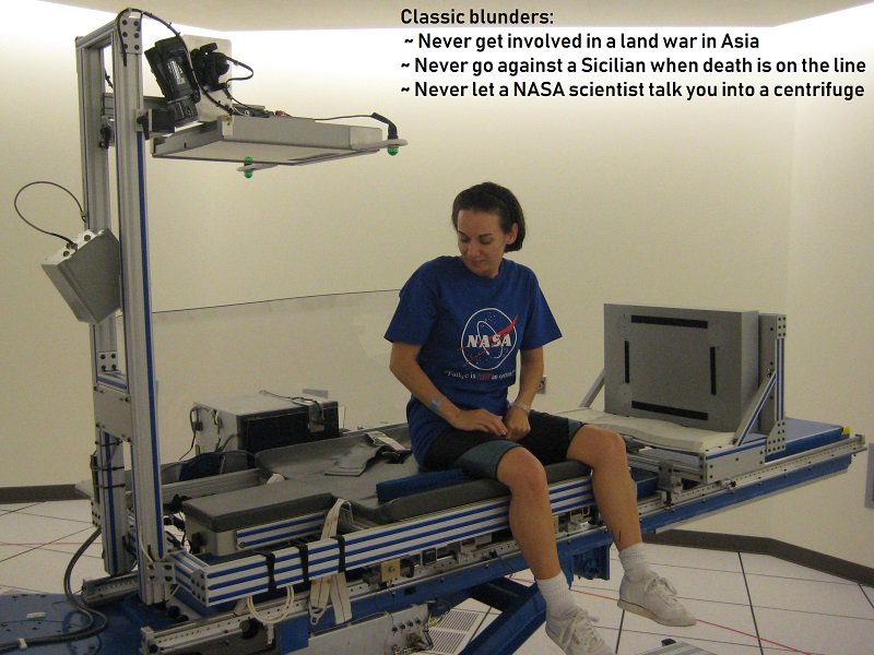 NASA Astronauts Test Vestibular Systems on Tilt Tables - NASA