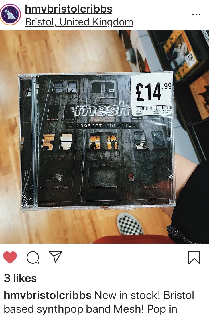 OMG Mesh in a UK shop 😱 HMV...