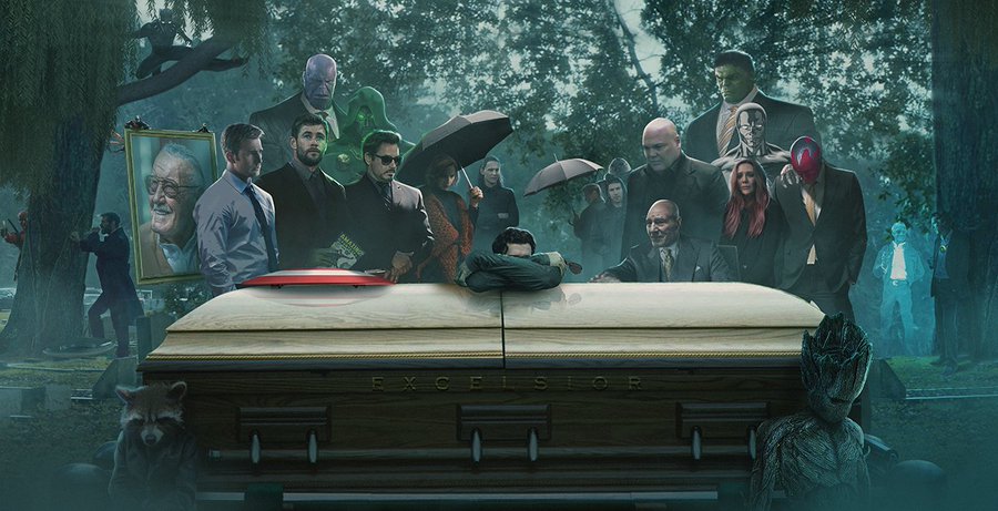 Marvel Heroes Mourn Stan Lee In Heartbreaking Tribute Art