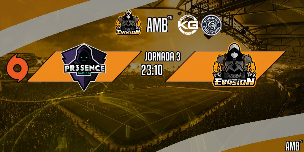 eVasion_G's tweet photo. #Partido
Vuelve @VFOspain_pc, hoy damos inicio a la 2a semana de competición enfrentándonos en la jornada 3 a @Pr3senceGaming.
¡Vamos a por esos 3 puntos!
#eVasionPower https://t.co/b4glMErccZ