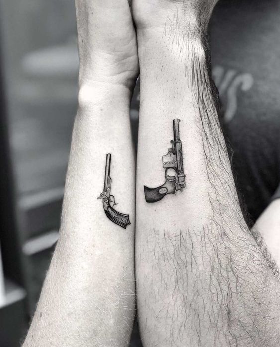 Celebrity Couples and Exes With Matching Tattoos Pics