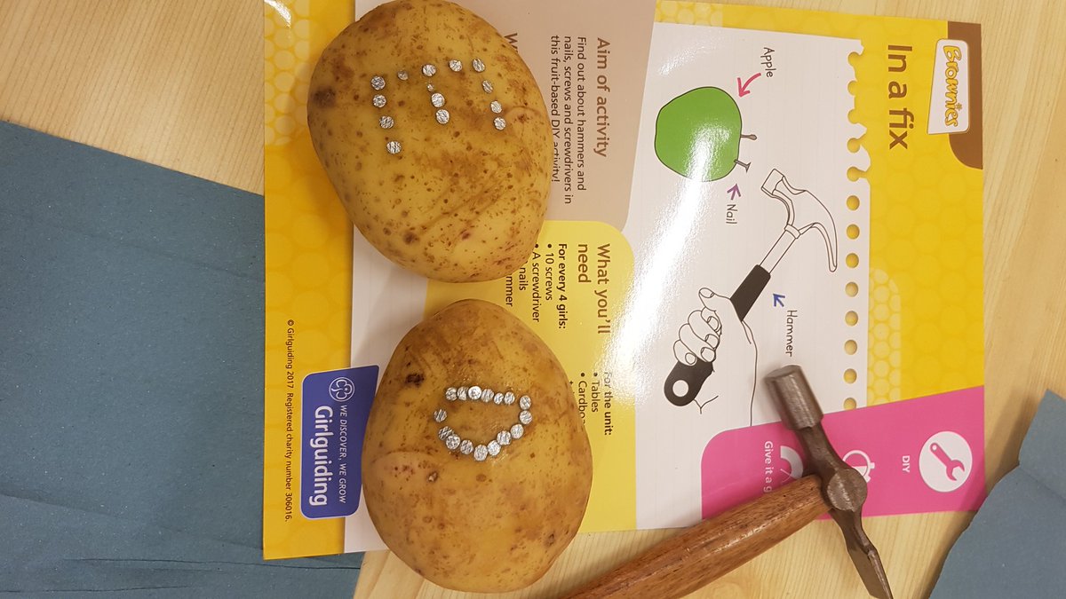 In a fix UMA completed at brownies tonight. Lots of fun. #newskills @GGSurreyEast