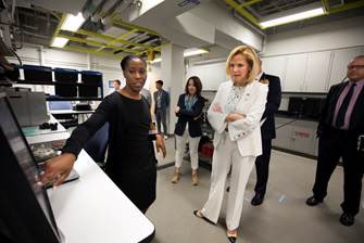 NNSAWilliams's tweet photo. Congratulations to Dr. Ciara Sivels - this @NNSA_CVT Fellow is the first African American woman to graduate from @UMich with a PhD in #Nuclear Engineering &amp; Radiological Sciences.   #NextGeneration  #STEM #STEMRising  #LeadersAndBest #mgoblue @umichNERS https://t.co/2N1kFYDz01