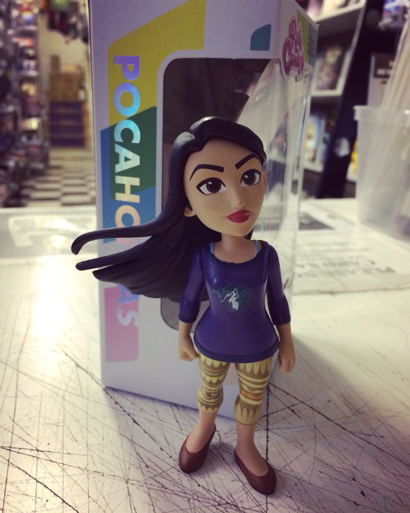 Funko Figure Wreck it Ralph 2 Comfy Pocahontas NYCC 2018 Exclusive Rock Candy