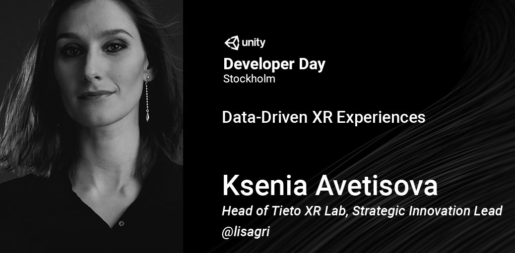 LisaSEliasson's tweet image. Not long to #UnityDeveloperDay Stockholm!
Excited to have @lisagri from  @tietocorp part of the schedule! Her team at #TietoXRLab has created a unique data-driven immersive experience - Virtual Forest. A digital twin of the Finnish forest. #virtualforest 
tieto.com/xrlab