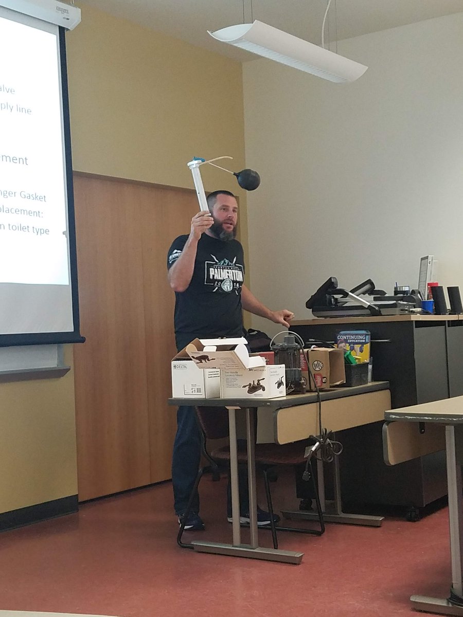 Thanks to our fantastic instructor, Dale Day, for an educational and empowering class on basic plumbing fixes for the homeowner. Psst… look for more homeowner DIY classes in the spring!