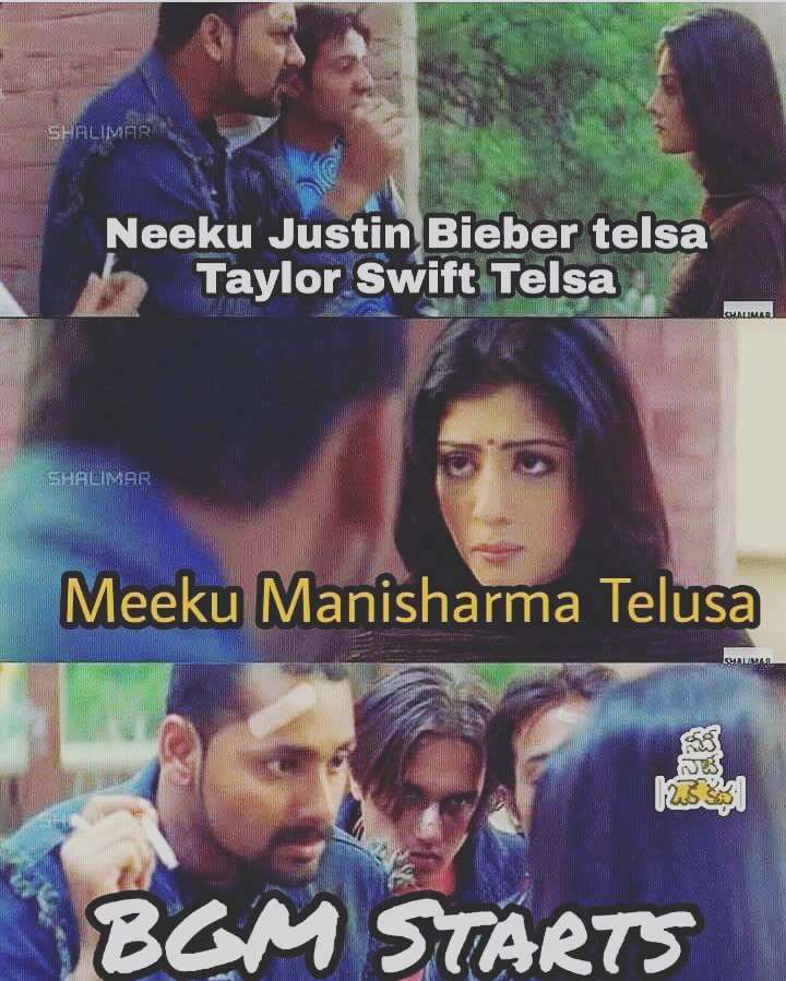Maniism7's tweet photo. Pillagallanu teeskochi guruji mundu matladataru..... vallekkada.... ma guruji ekkada jai manisharma
... https://t.co/ICHkG7UT8J