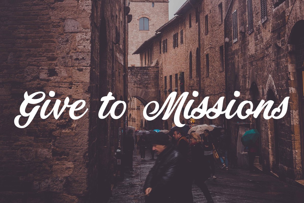 Giving Tuesday is 2 weeks away! Will you join us on November 27th and help make a huge impact to advance what God is doing in Europe? #GivingDay #GiveToMissions