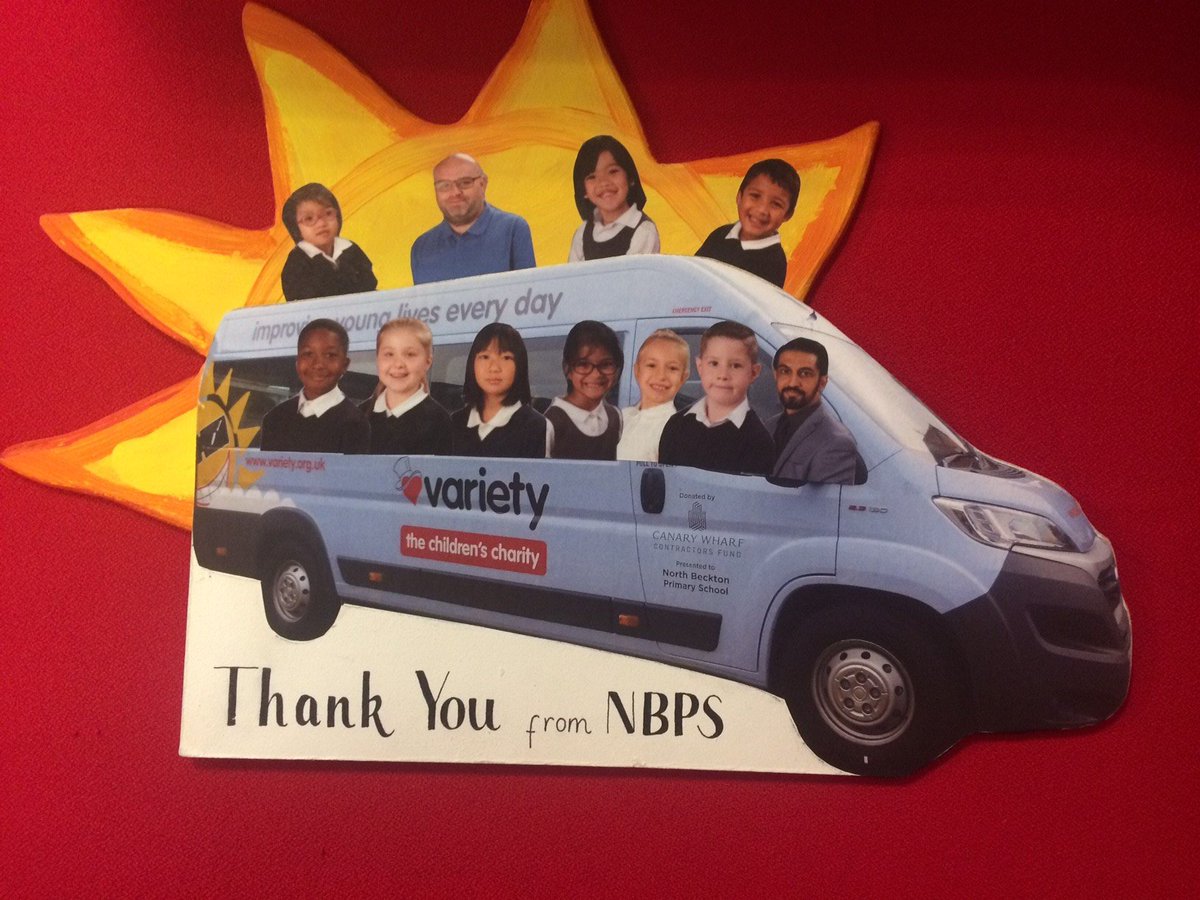 Canary Wharf Contractors Fund (@cwc_fund) on Twitter photo We were delighted to present a sponsored Variety Bus to North Beckton Primary school last week <a href="/Northbeckton/">NorthBecktonPrimary</a> #CWCF We were delighted to present a sponsored Variety Bus to North Beckton Primary school last week <a href="/Northbeckton/">NorthBecktonPrimary</a> #CWCF