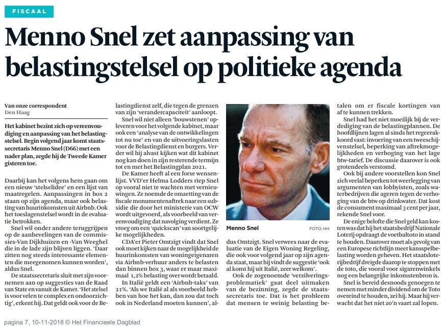 HetRB's tweet photo. Als #HetRB zijn we blij dat de aanpassing van het belastingstelsel op de politieke agenda is gezet door @Menno_Snel volgens @FD_Nieuws. Het RB en Jong RB denken graag mee #TaxY #eigentijdsevisie #betrokken #belastingadviseurs #kwaliteit https://t.co/WYDe76HgAW https://t.co/grU2DXY2Qg
