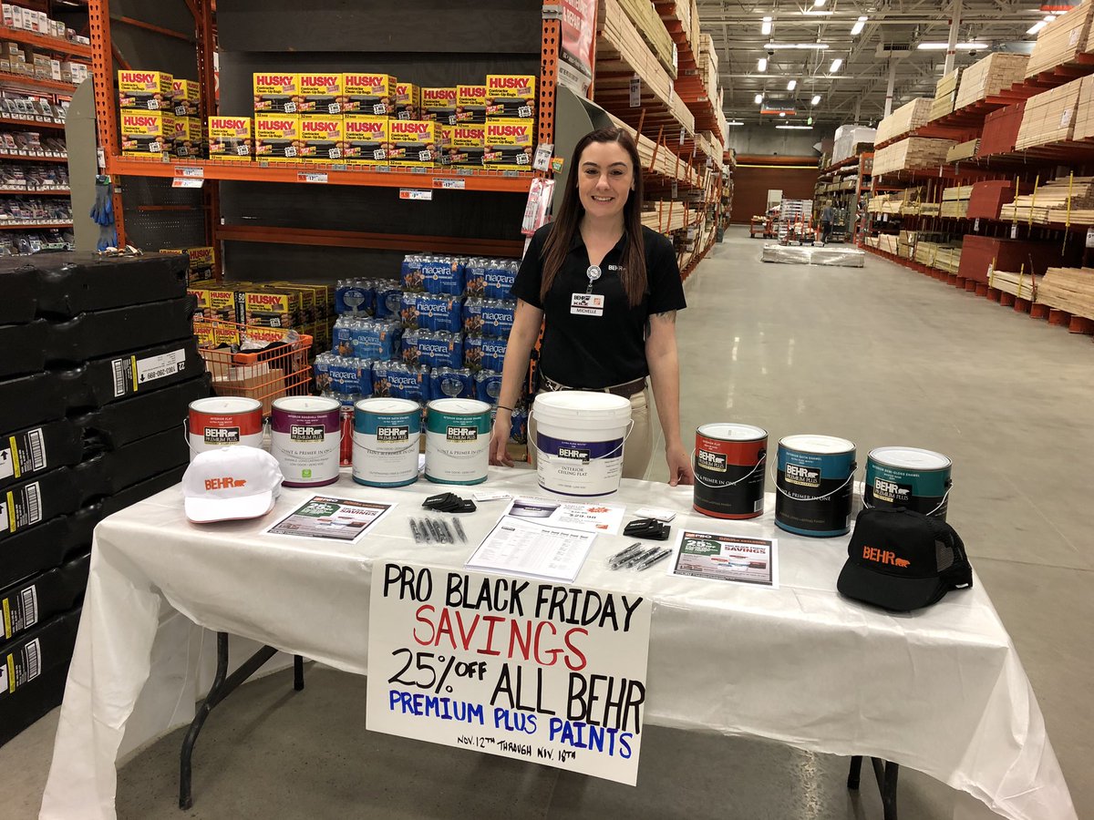 Had some fun in Chicopee this morning !  #2610 #problackfriday #behrpaint