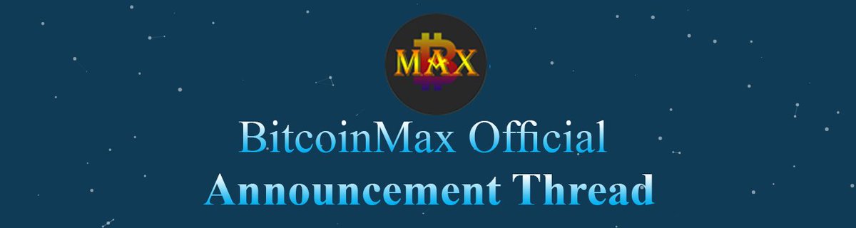 BitcoinMax2's tweet image. We are very sorry for that we could not distribution airdrop round 2 &amp;amp; 3. Because some of our social media accounts were suspended. Now we have all started a new way.
Kindly visit our announcement thread for more informations: bitcointalk.org/index.php?topi…