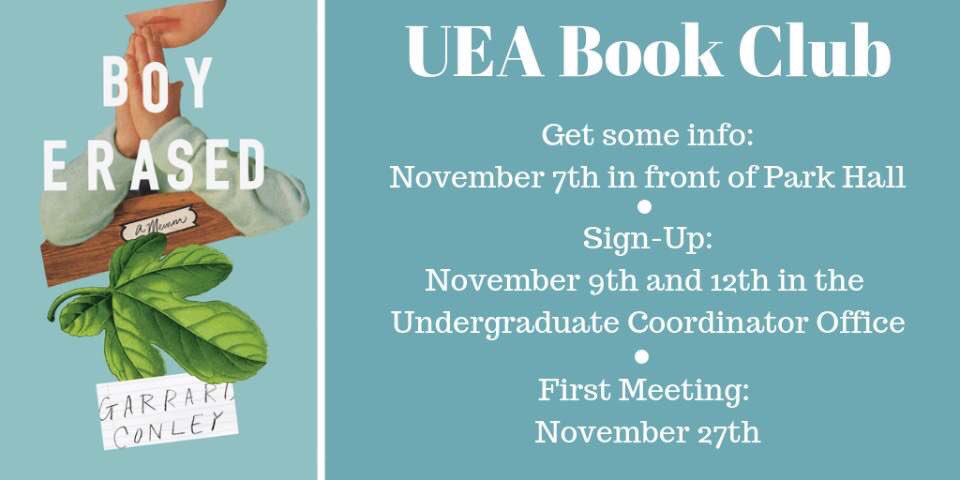 UeaUga's tweet photo. Swing up the @UGAEnglish Undergraduate advising office to sign up for our book club! Join us today!! https://t.co/48sNRu4VO7