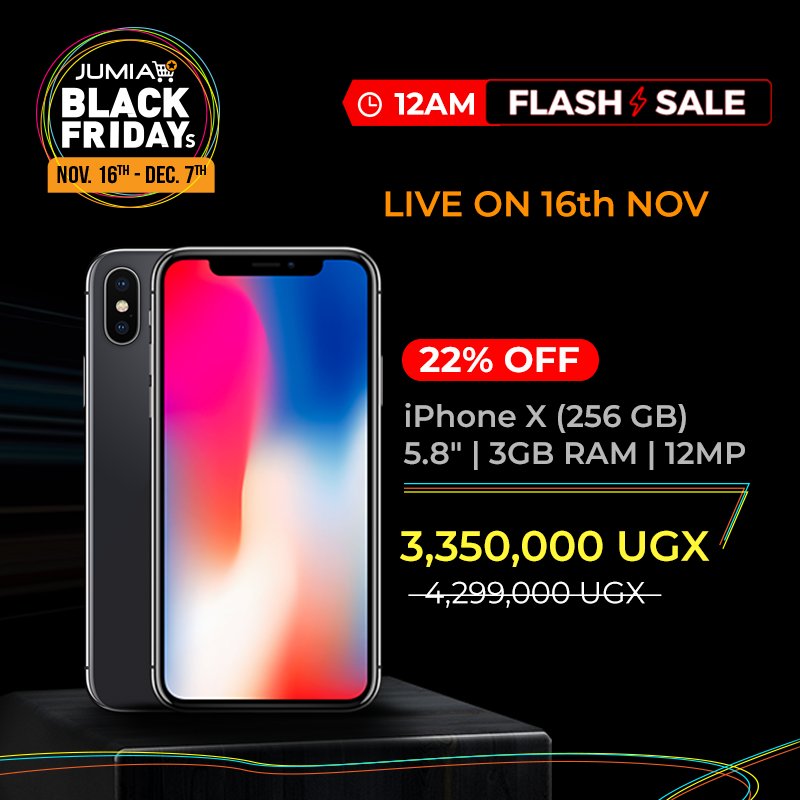 iAmFlashRogers's tweet photo. Get READY for the #JumiaBlackFriday mind blowing discounts on @JumiaFoodUG @JumiaPartyUG @JumiaFreshUG @JumiaUG @JumiaTravelUG 

Set your alarms &amp; download our free apps so you don't miss out. Check out here --> https://t.co/oP3wHTVZNz https://t.co/VZmwrfeD5u