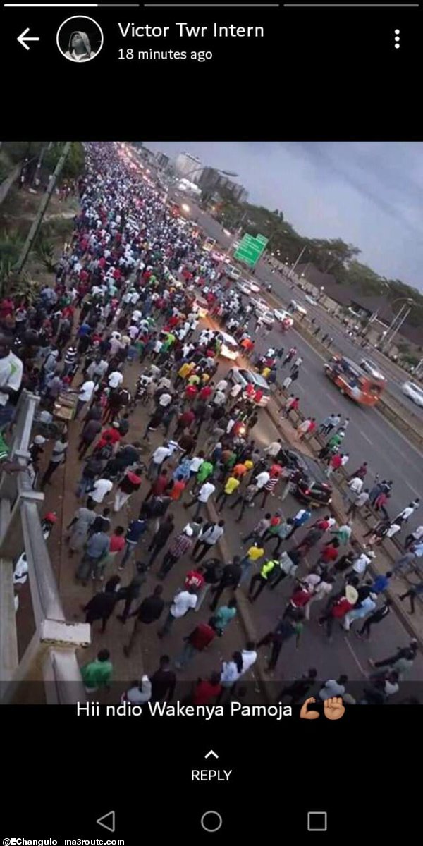 19:56 Walking nation. We get healthy and fit together. Umoja ni nguvu   via <a href="/EChangulo/">Enos Changulo</a>