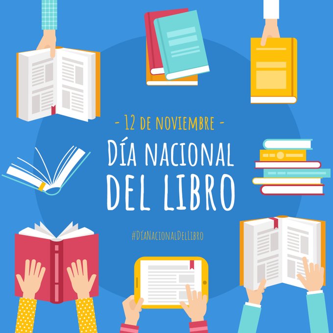 12 De Noviembre Dia Nacional Del Libro Leer un Libro