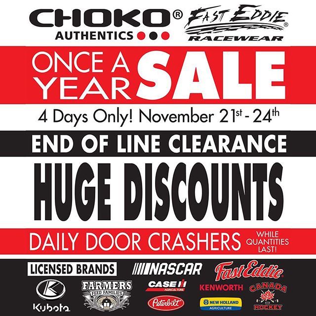 jlhakonson's tweet photo. Mark your calendars! 🗓 Our Once A Year Sale starts NEXT WEEK! 👕🧢 19 Anderson Blvd, Uxbridge https://t.co/ynTVYnJRp6 https://t.co/rGAcmdMLKJ