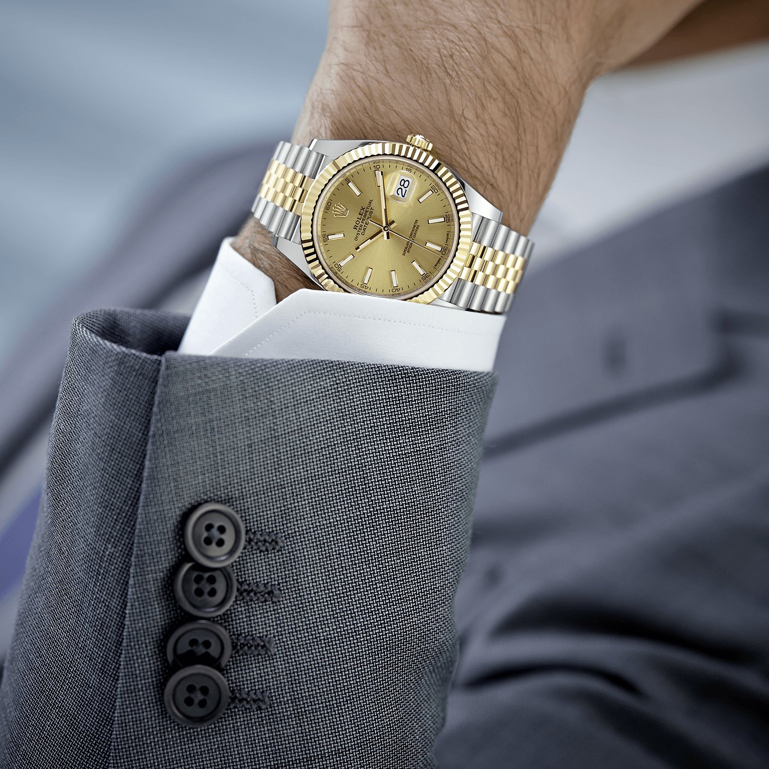 Rolex datejust hotsell 41 yellow gold