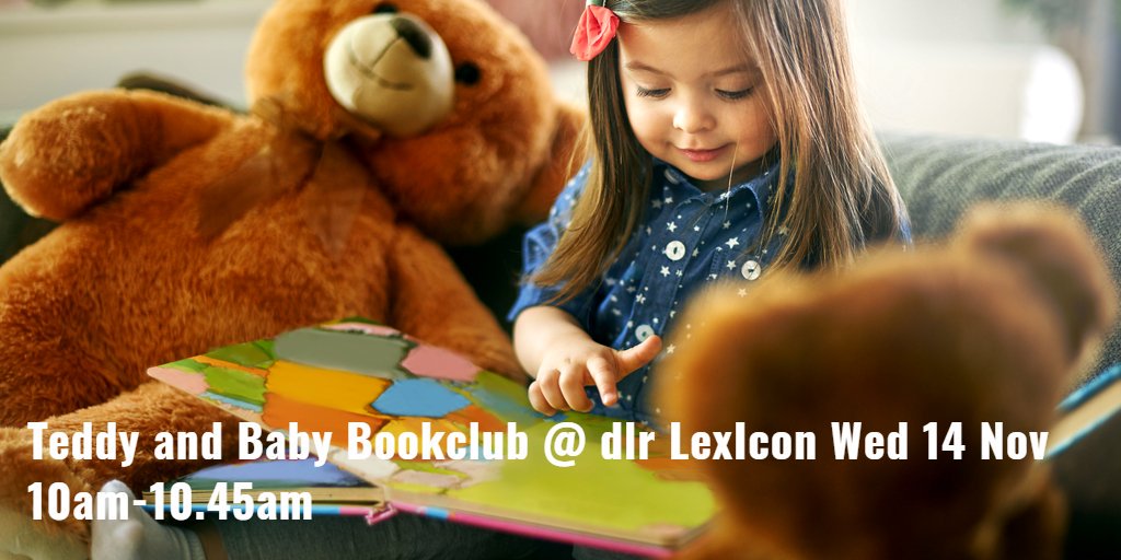 DLR_Libraries's tweet image. Unfortunately we&apos;ve had to cancel our Parent and toddler session in #BlackrockLibrary this Wed, 14 Nov. Apologies for any inconvenience.
Come and join us as usual the following Wed, 21 Nov.
Baby book clubs in @dlrLexIcon and #CabinteelyLibrary on Wed, 14 @ 10am