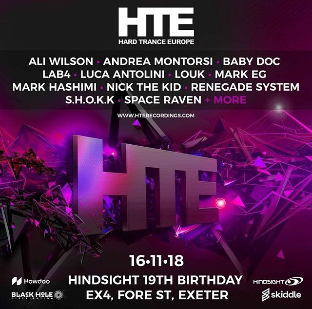 Andrea Montorsi (@andreamontorsi) on Twitter photo Ok I’m ready.
This friday 16-11-2018 the great night Hindsight 19th Birthday with <a href="/lucaantolini/">Luca Antolini</a>
Exeter 🇬🇧 UK <a href="/HTErecordings/">HTErecordings</a> <a href="/DjNickTheKid/">Nick Coles</a> Ok I’m ready.
This friday 16-11-2018 the great night Hindsight 19th Birthday with <a href="/lucaantolini/">Luca Antolini</a>
Exeter 🇬🇧 UK <a href="/HTErecordings/">HTErecordings</a> <a href="/DjNickTheKid/">Nick Coles</a>