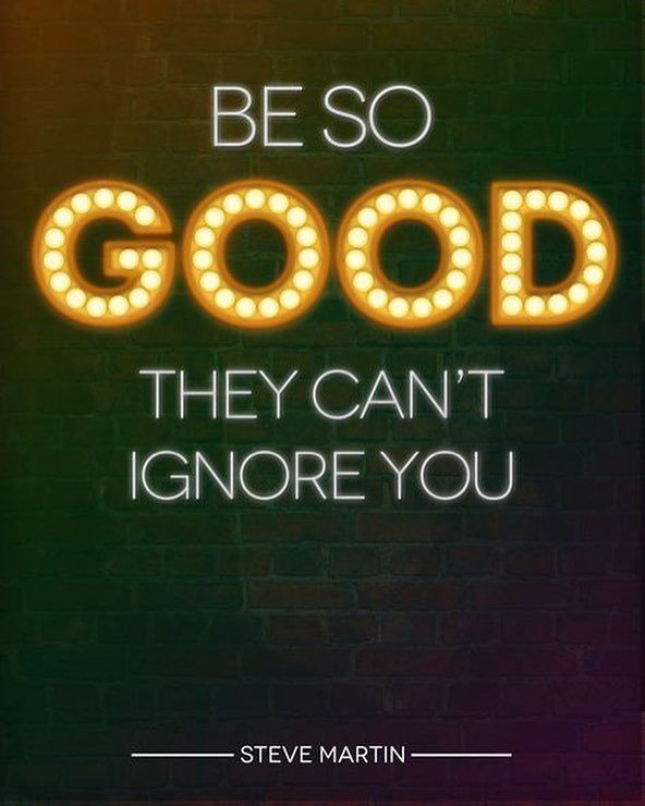 thestudionw's tweet image. Monday inspiration! Now go get ‘em! #actingforkidsandteens .
.
.
#actingforkids #actingteens #actorslife #stevemartin #besogoodthattheycantignoreyou #workhard #dreambig #greatness #dedication #portlandoregon #portlandartists #actorstudio #thestudionw #ka… ift.tt/2z5VMiD