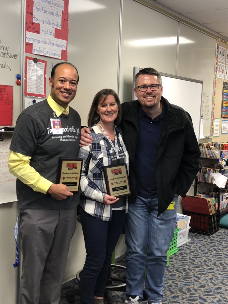 833MiddletonPTO's tweet image. Big congratulations to Mrs. Koehnen for being a @ks95 teacher of the week! We can’t thank her enough for all she does for the PTO and for @MiddletonElem!