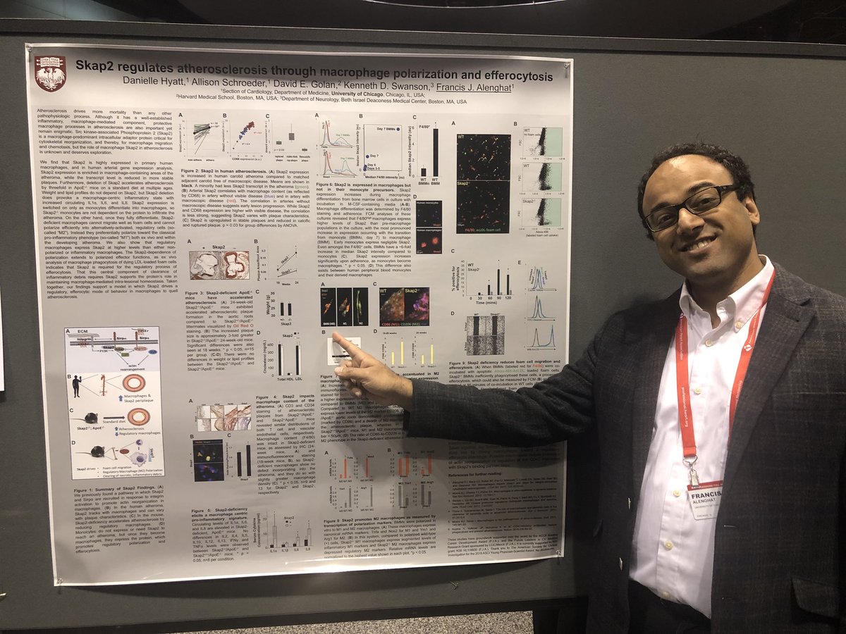 Luise Holzhauser, MD (@luiseholzhauser) on Twitter photo Congratulations to <a href="/alenghat/">Francis Alenghat</a> for presenting his work on Skap2 atherosclerosis regulation through macrophage polarization at Best of <a href="/ATVBCouncil/">ATVB Council</a> #AHA18 <a href="/UChicagoMed/">UChicago Medicine</a> Congratulations to <a href="/alenghat/">Francis Alenghat</a> for presenting his work on Skap2 atherosclerosis regulation through macrophage polarization at Best of <a href="/ATVBCouncil/">ATVB Council</a> #AHA18 <a href="/UChicagoMed/">UChicago Medicine</a>