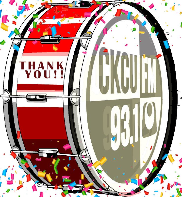 BIG <3 THANKS to everyone who helped @CKCUFM reach & exceed its 2018 Funding Drive goal! Don't forget, if U pay (or have already) by Nov. 17th, U could be eligible to win a great prize: ckcufm.com/2018/10/23/pai… @Therecordcentre @liveonelgin @ByTowne @blacksheep_inn @CanadasNAC <3