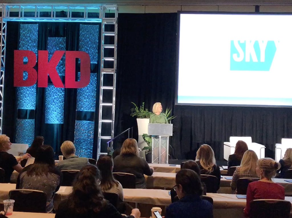 Many of our women leaders flew to St. Louis to attend #SKYx18, and I’m grateful that I work for a firm that allows us time to meet and learn from each other. It was my honor to welcome all attendees.