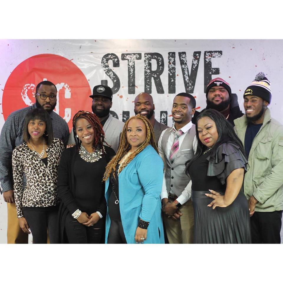 thepsalmsgroup's tweet photo. With The Crew for the evening! Strive Church Anniversary Celebration! #strivechurch #pastoranniversary2018 https://t.co/iiH6U4uiab